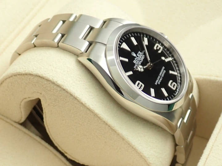 Rolex Explorer 36 Ref. 124270 Stainless Steel Black Dial