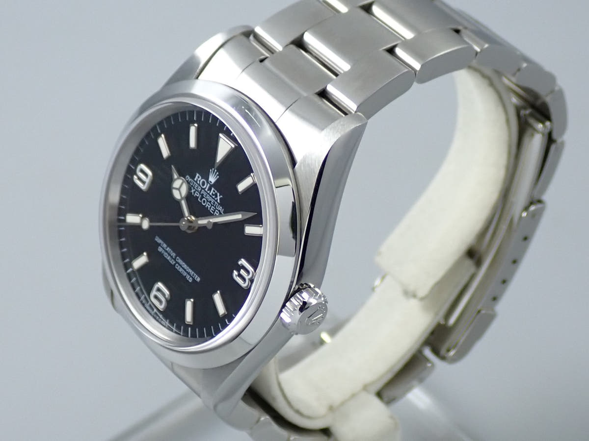 ロレックス エクスプローラーI Ref.14270 ブラック文字盤 美品 1ZCHH644