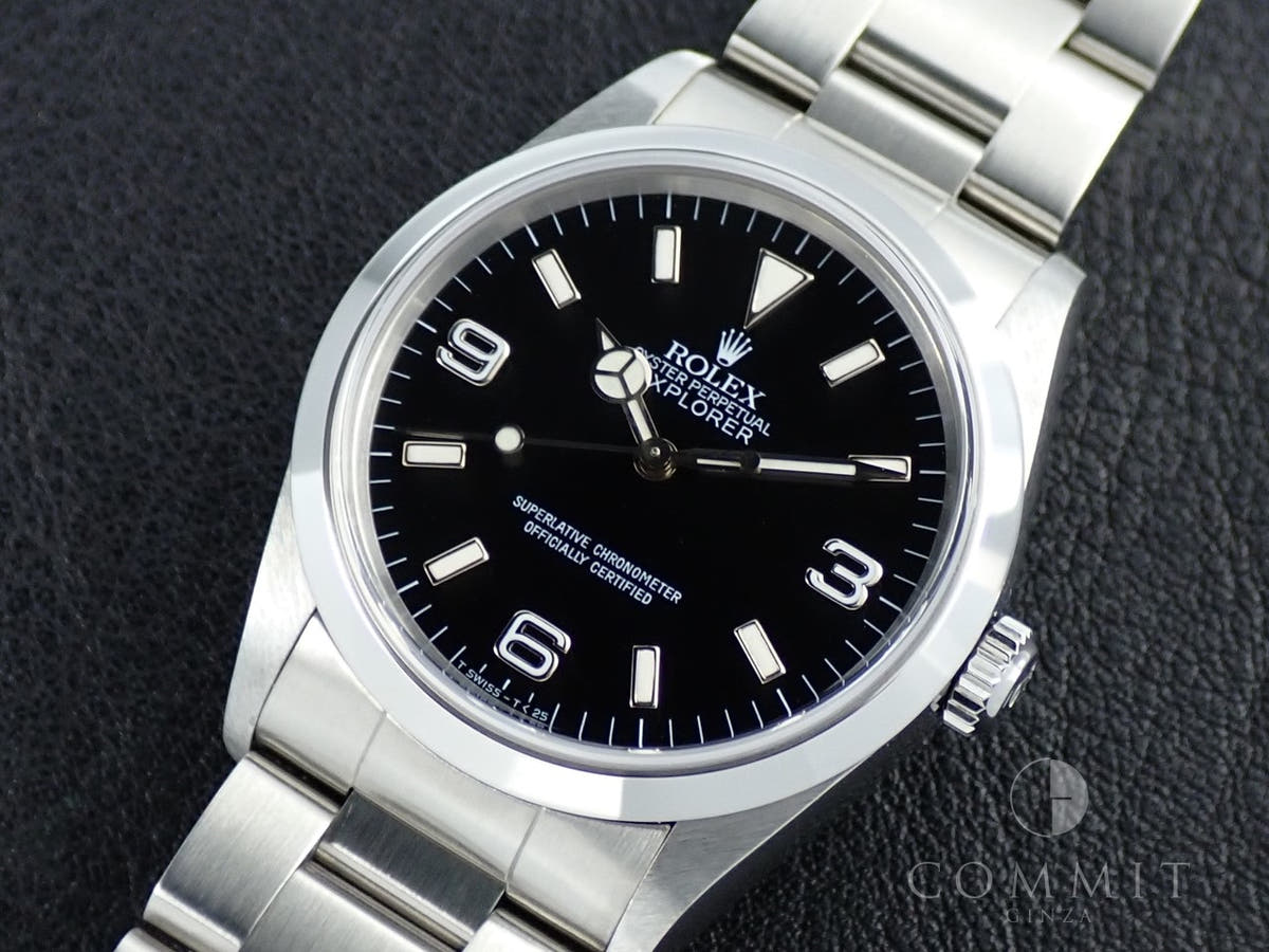 ロレックス エクスプローラーI Ref.14270 ブラック文字盤 美品 1ZCHH644