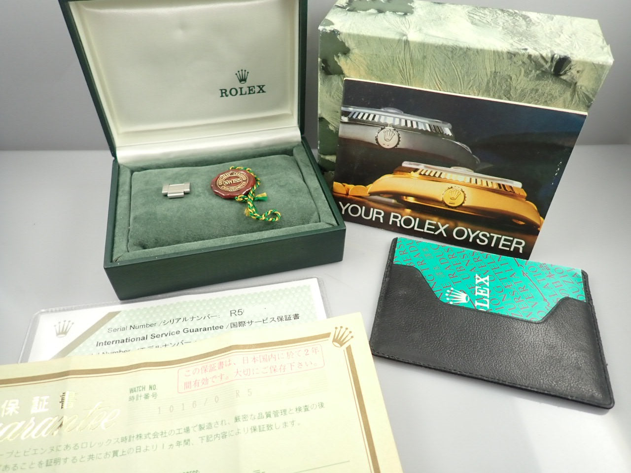 Rolex Explorer &lt;Warranty box and other items&gt;