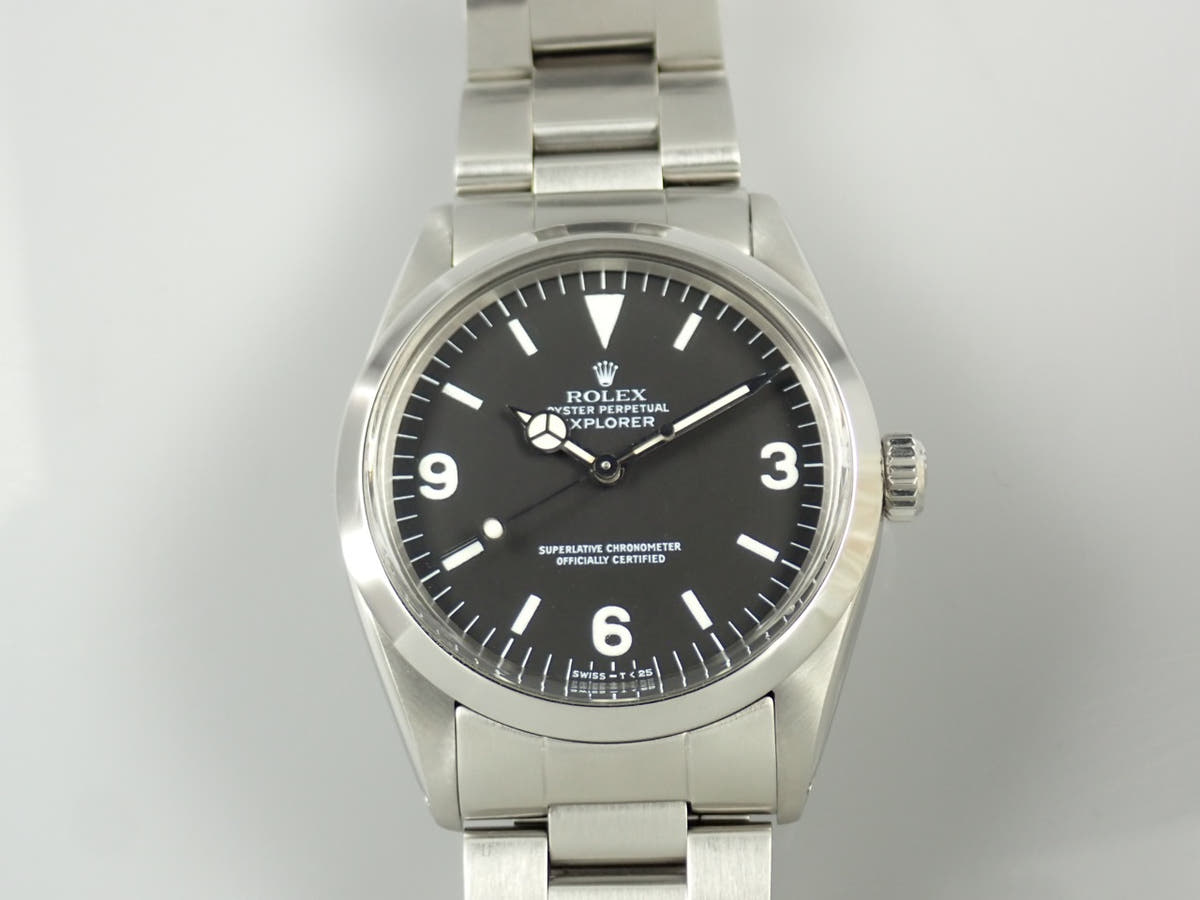 ロレックス エクスプローラーI Ref.1016 ブラック文字盤 中古 V5FTJYWU