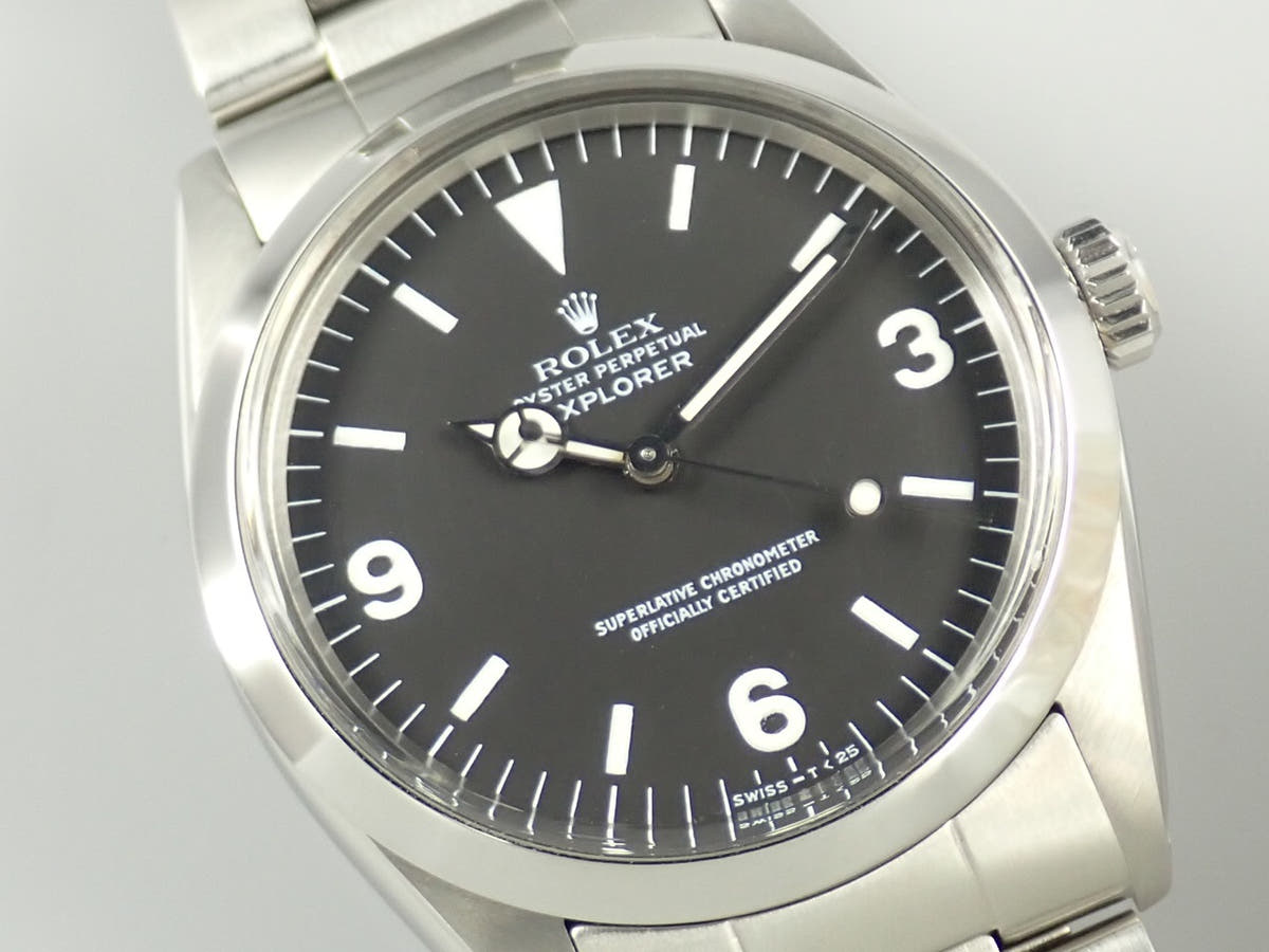 ロレックス エクスプローラーI Ref.1016 ブラック文字盤 中古 V5FTJYWU