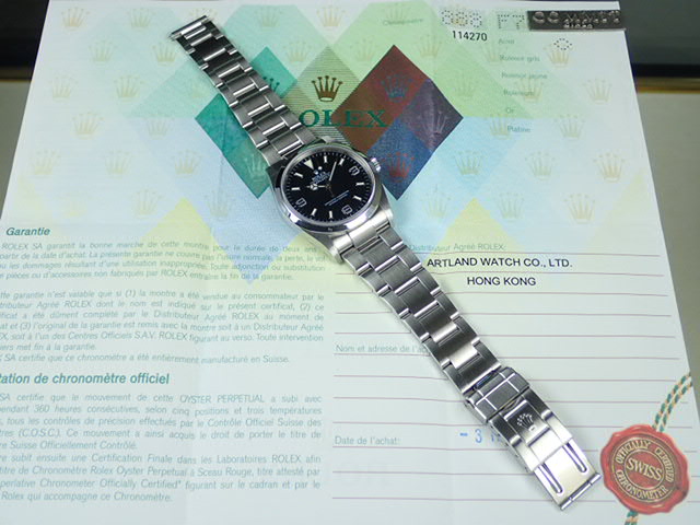 Rolex Explorer I F