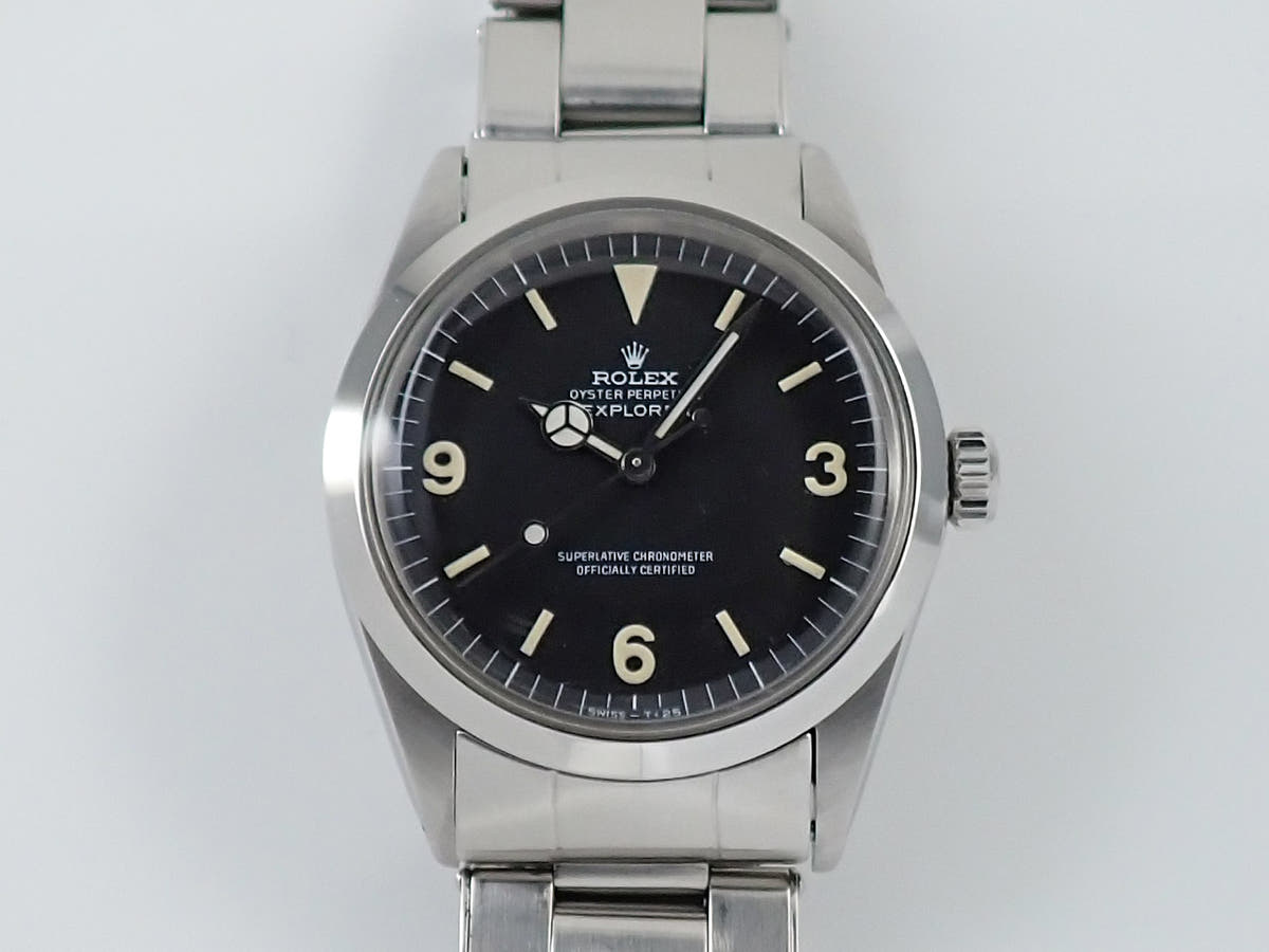 ロレックス エクスプローラーI Ref.1016 ブラック文字盤 中古 6VX38Y8S