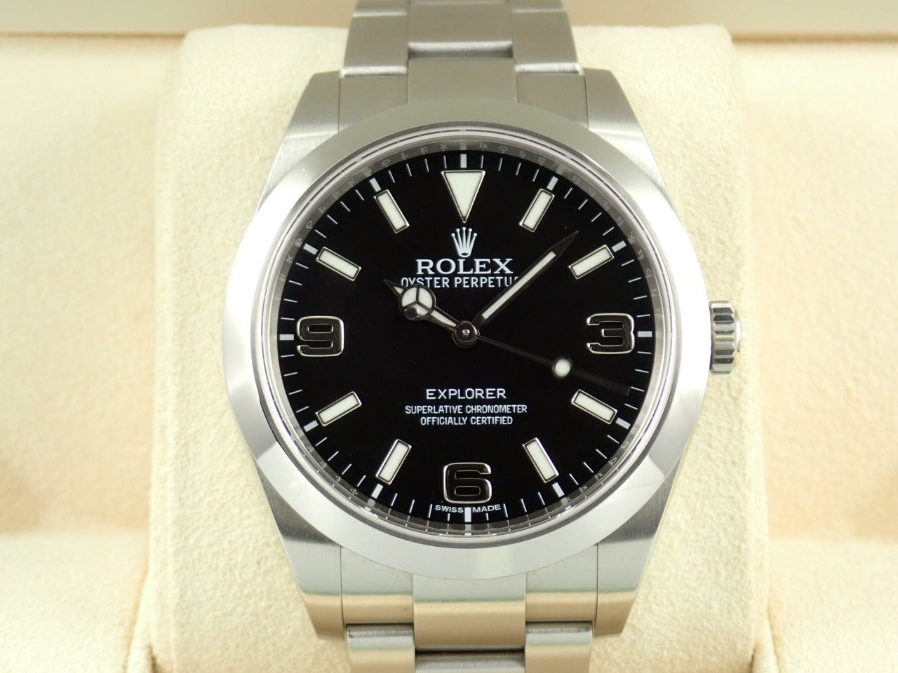 Rolex Explorer Blackout Mirror Buckle &lt;Warranty, Box, etc.&gt;