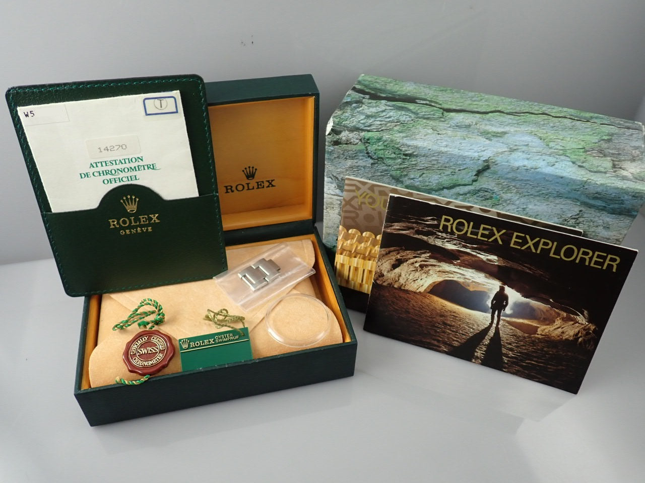 Rolex Explorer W serial number &lt;Warranty, box, etc.&gt;
