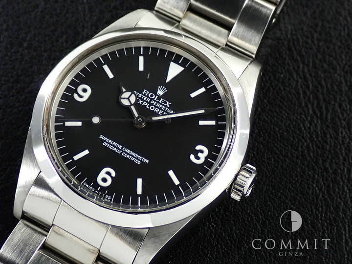 ロレックス エクスプローラーI Ref.1016 ステンレススチール ブラック文字盤