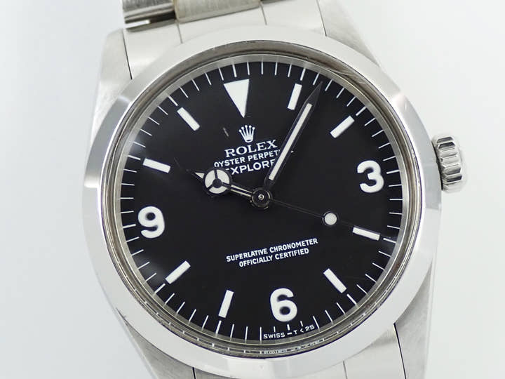 ロレックス エクスプローラーI Ref.1016 ステンレススチール ブラック文字盤