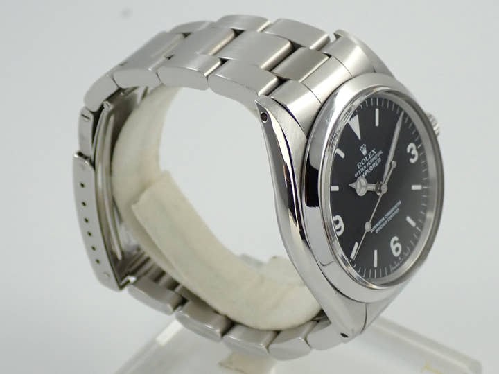 ロレックス エクスプローラーI Ref.1016 ステンレススチール ブラック文字盤