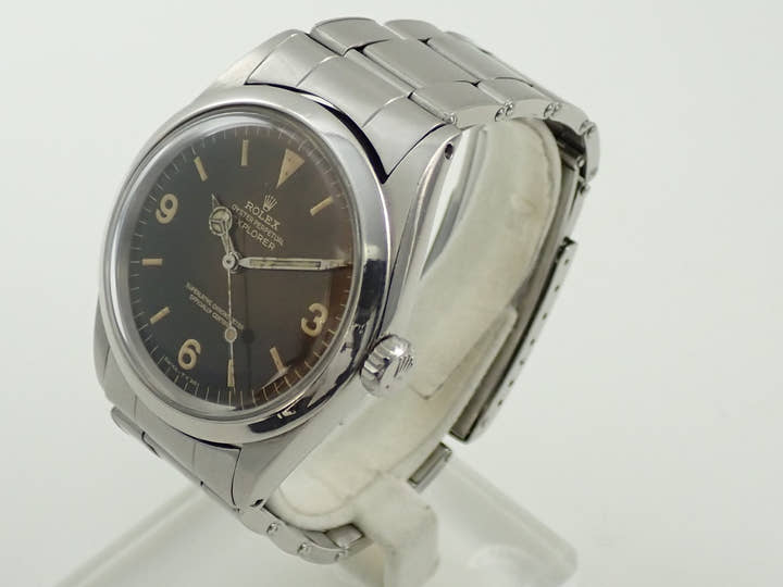 ロレックス エクスプローラーI Ref.1016M ステンレススチール トロピカル文字盤