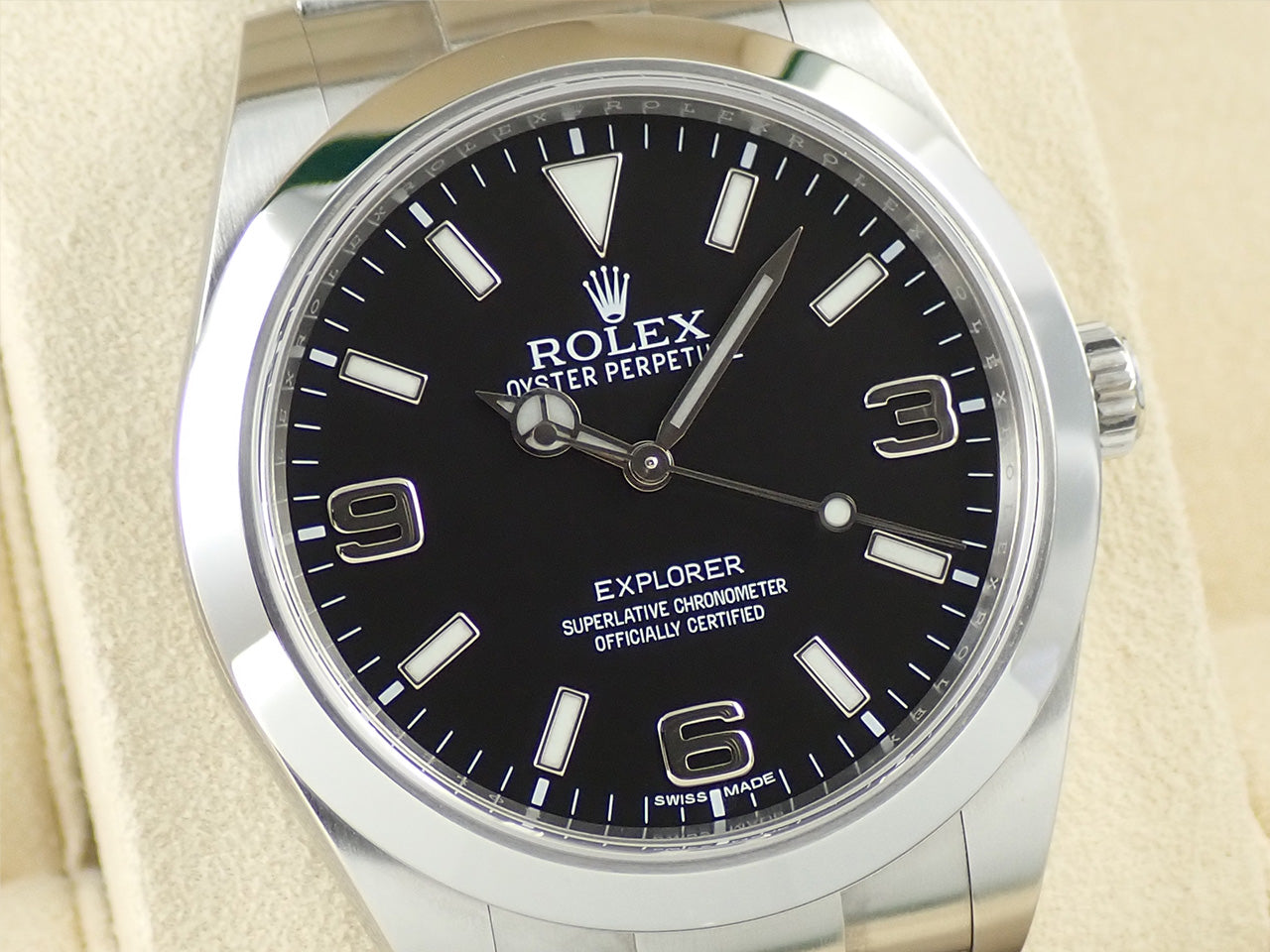 Rolex Explorer Blackout Mirror Buckle &lt;Warranty, Box, etc.&gt;