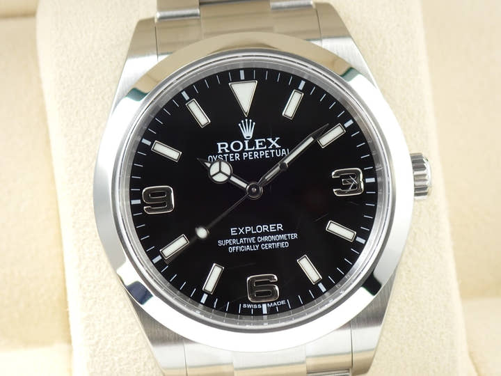 Rolex Explorer Blackout Mirror Buckle <Warranty, Box, etc.>