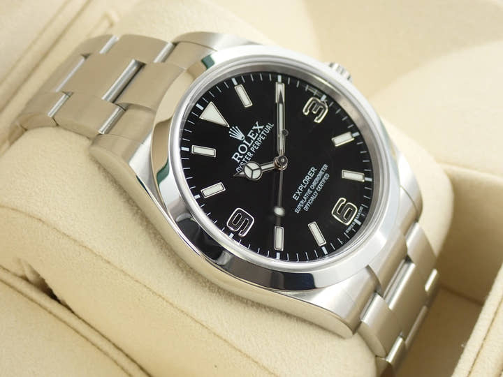 Rolex Explorer Blackout Mirror Buckle <Warranty, Box, etc.>