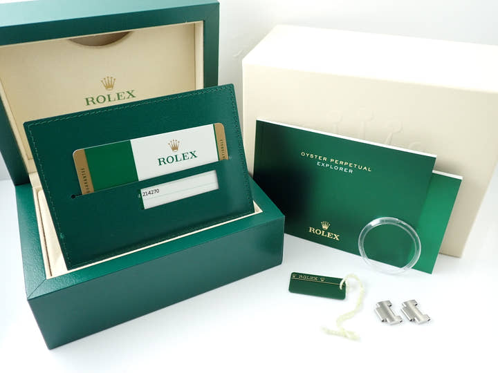 Rolex Explorer Blackout Mirror Buckle <Warranty, Box, etc.>