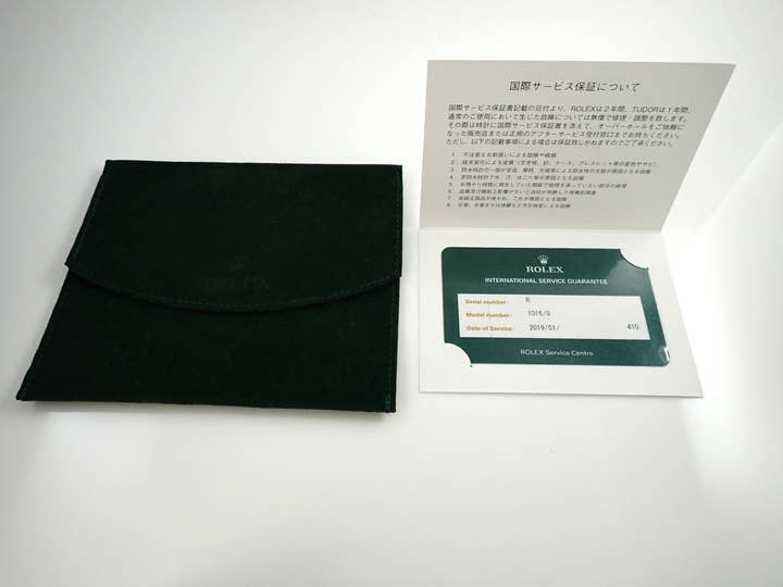 ロレックス エクスプローラーI Ref.1016 ステンレススチール ブラック文字盤