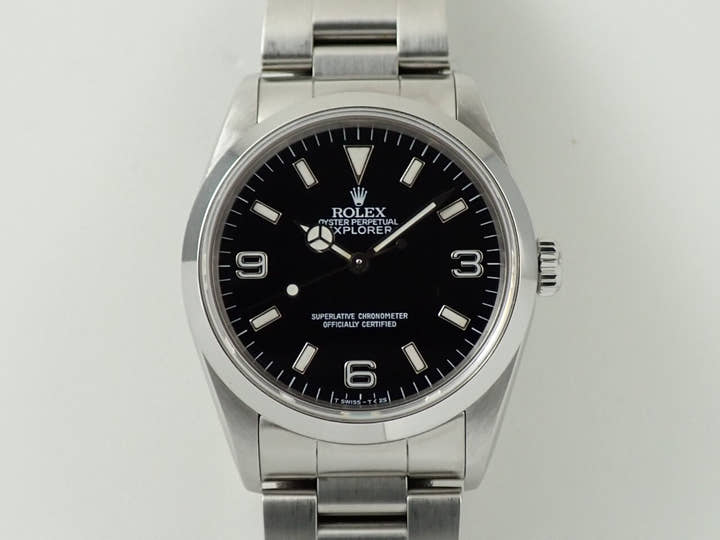 Rolex Explorer I Ref.14270 SS Black Dial