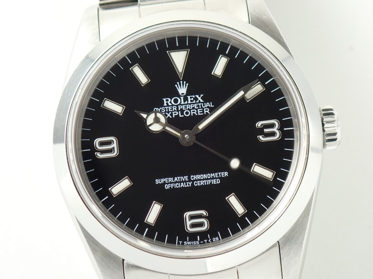 Rolex Explorer I Ref.14270 SS Black Dial