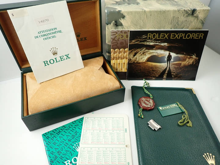 Rolex Explorer I Ref.14270 SS Black Dial