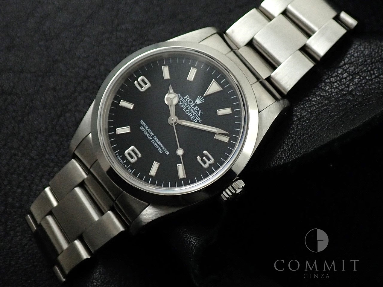 Rolex Explorer I Ref.14270 SS Black Dial