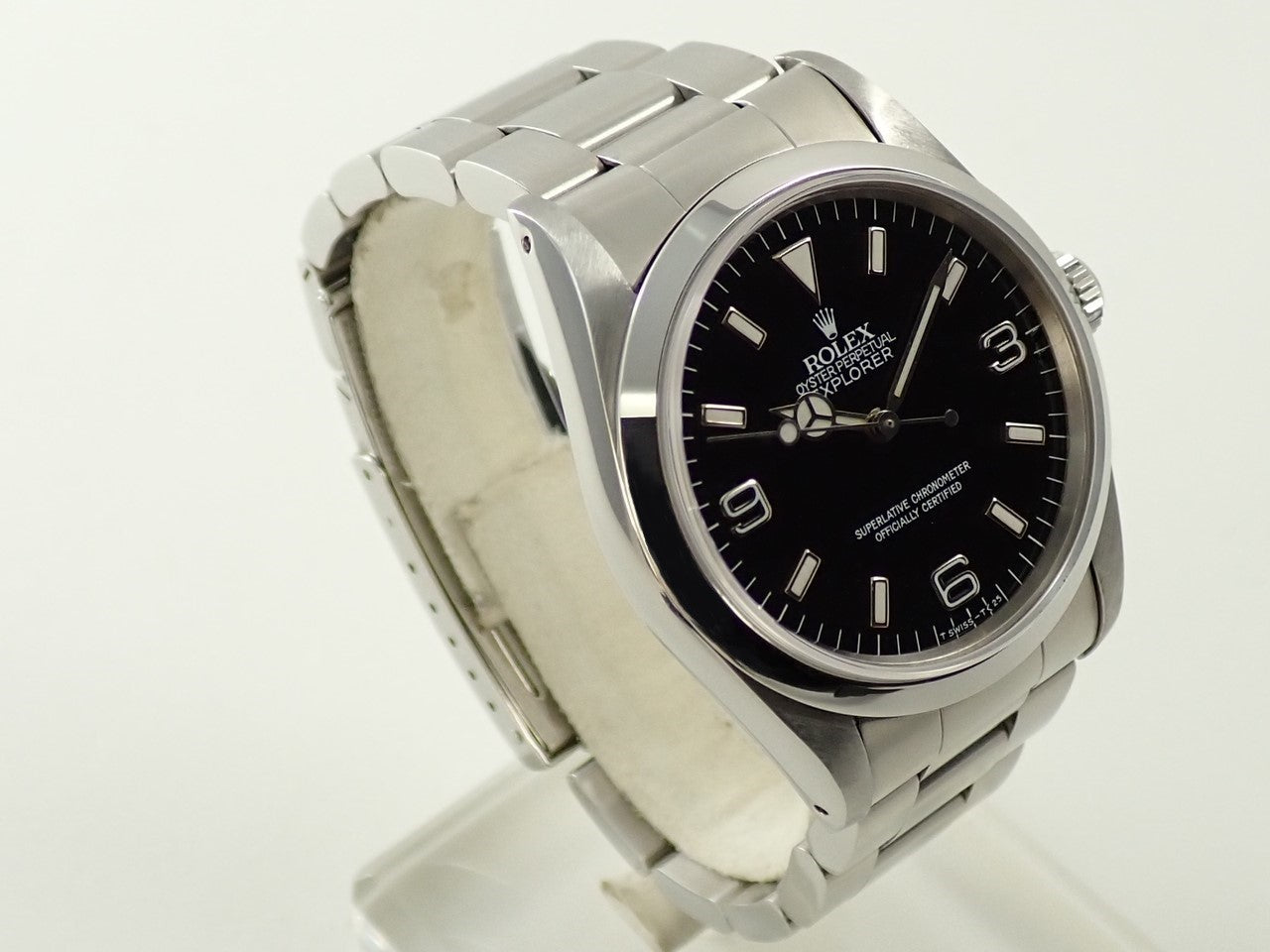 Rolex Explorer I Ref.14270 SS Black Dial