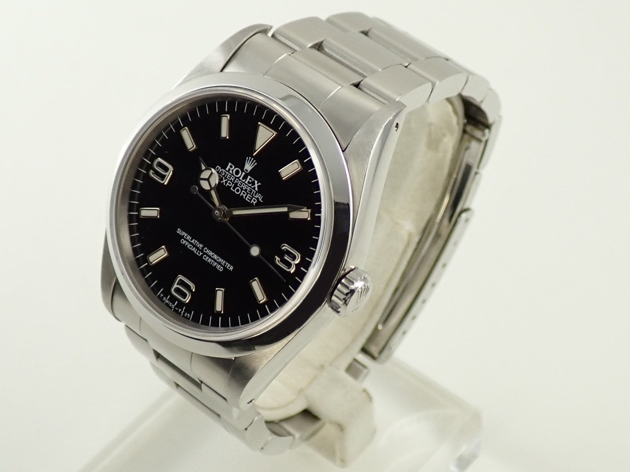 Rolex Explorer I Ref.14270 SS Black Dial