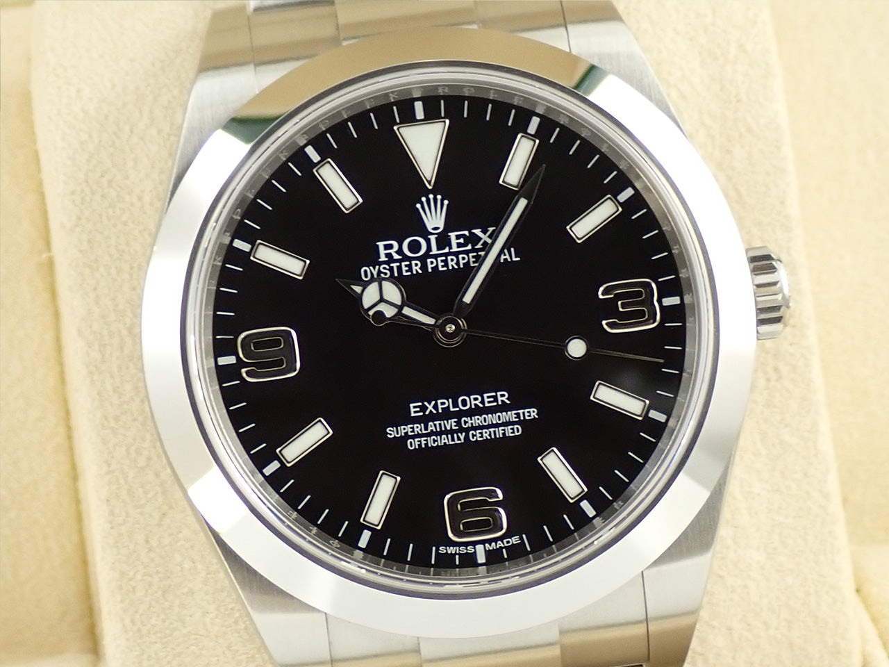 Rolex Explorer I Blackout Mirror Buckle &lt;Warranty, Box, etc.&gt;