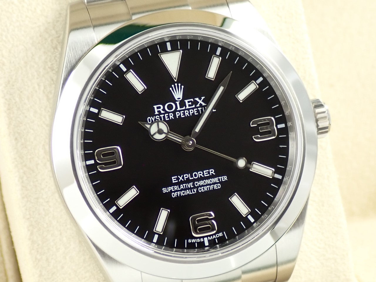 Rolex Explorer I Blackout Mirror Buckle &lt;Box and Others&gt;