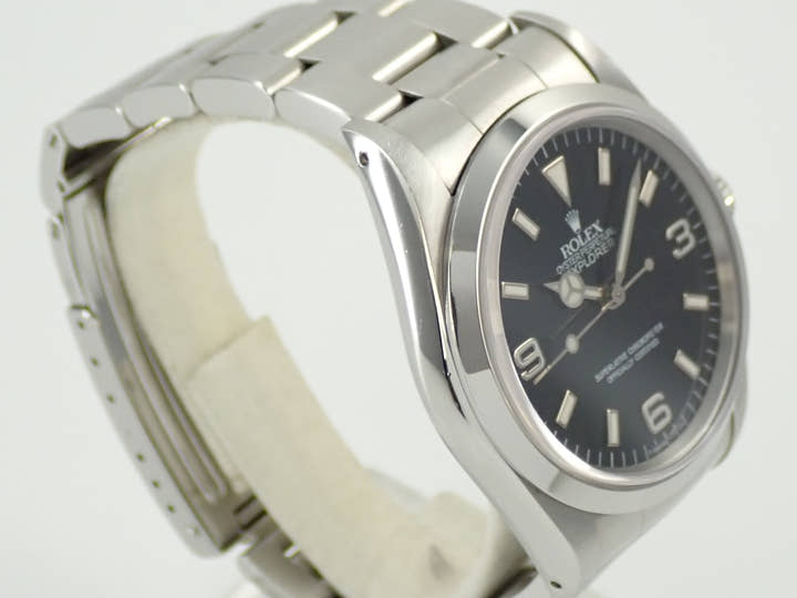 ロレックス エクスプローラーI Ref.14270 ステンレススチール ブラック文字盤