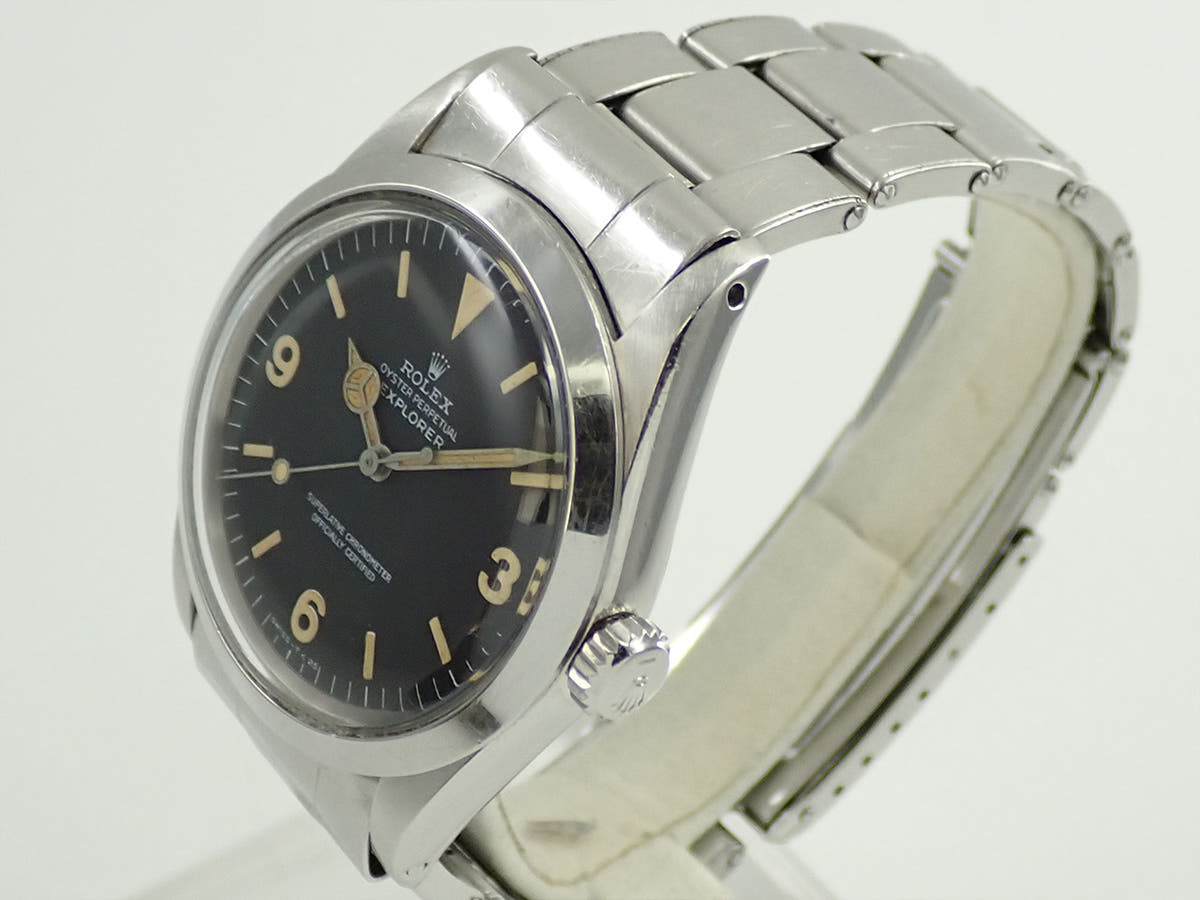 ロレックス エクスプローラーI Ref.1016 ブラック文字盤 中古 5R8A0220