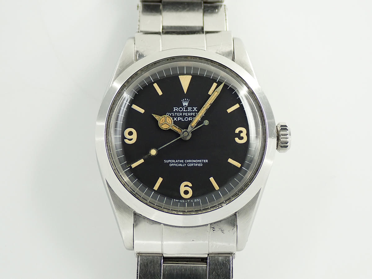ロレックス エクスプローラーI Ref.1016 ブラック文字盤 中古 5R8A0220