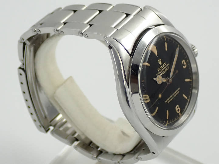 ロレックス エクスプローラーI Ref.1016 ステンレススチール ブラック文字盤