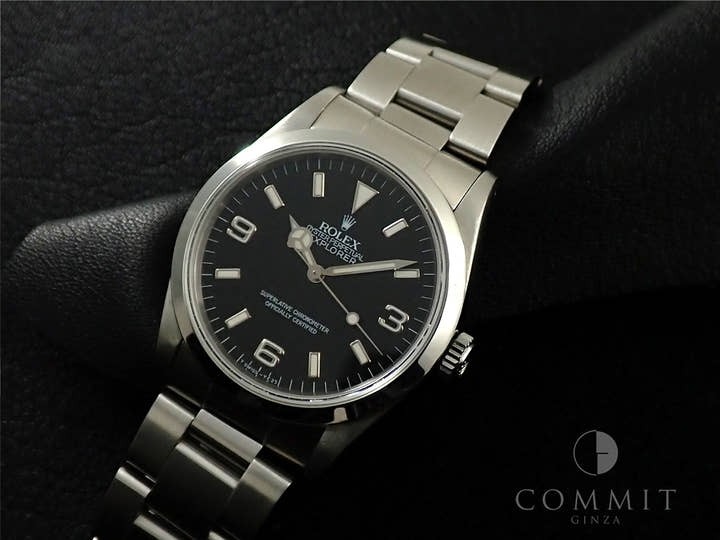Rolex Explorer I Ref.14270 SS Black Dial