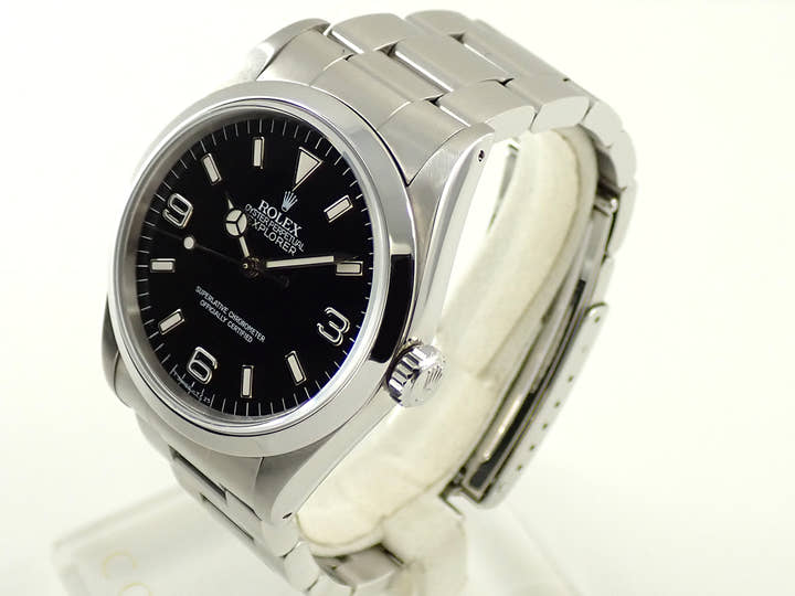Rolex Explorer I Ref.14270 SS Black Dial