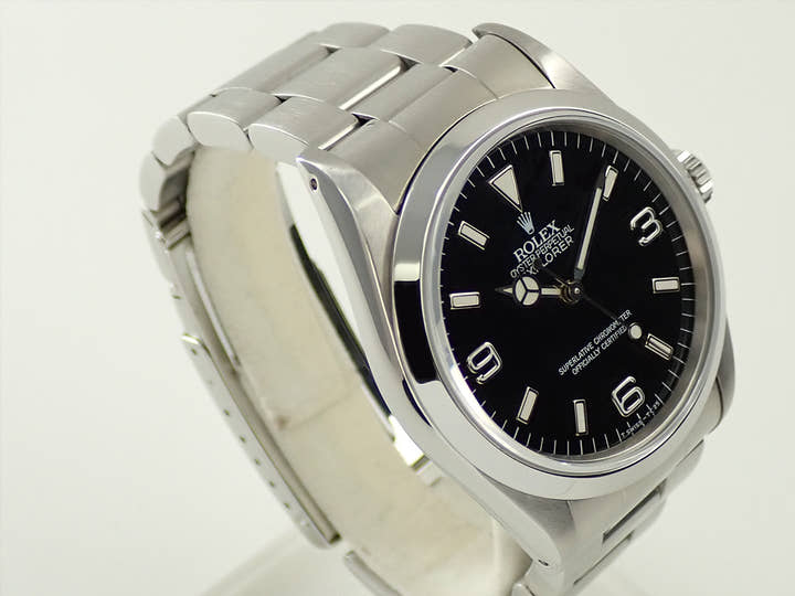 Rolex Explorer I Ref.14270 SS Black Dial