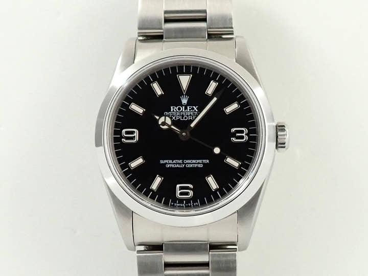 Rolex Explorer I Ref.14270 SS Black Dial