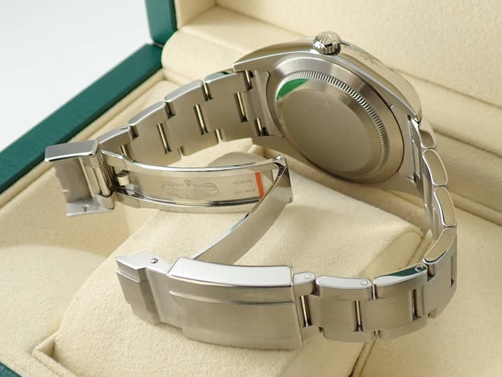 ロレックス エクスプローラーI 鏡面ブラックアウト Ref.214270 ステンレススチール ブラック文字盤