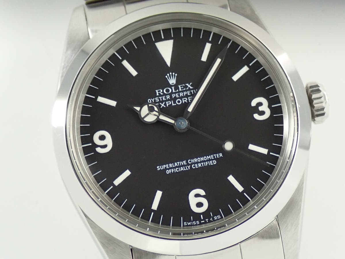 ロレックス エクスプローラーI Ref.1016 ブラック文字盤 中古 5KZW9LUZ