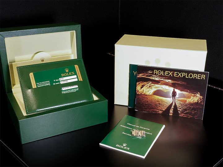 ロレックス エクスプローラーI Ref.114270 ステンレススチール ブラック文字盤