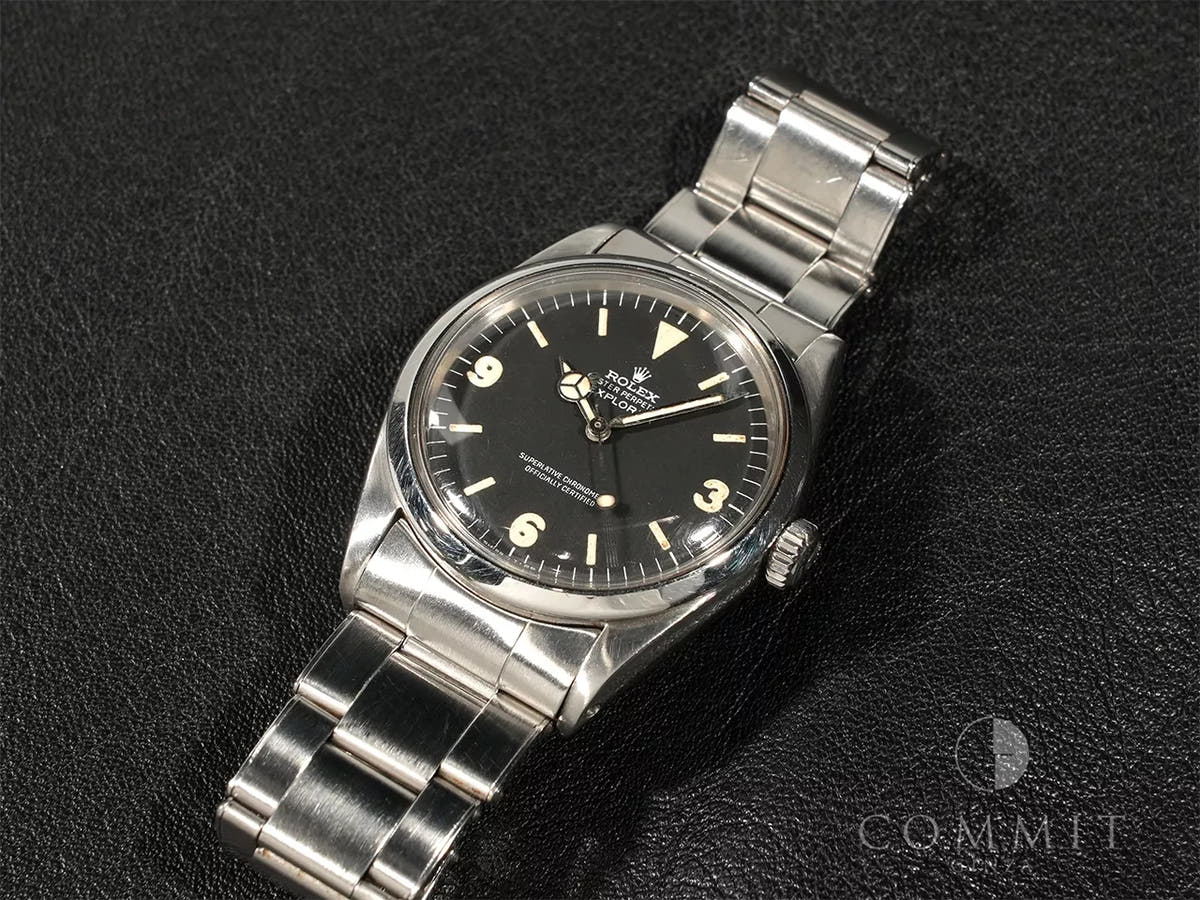 ロレックス エクスプローラーI Ref.1016 ブラック文字盤 中古 KY634501