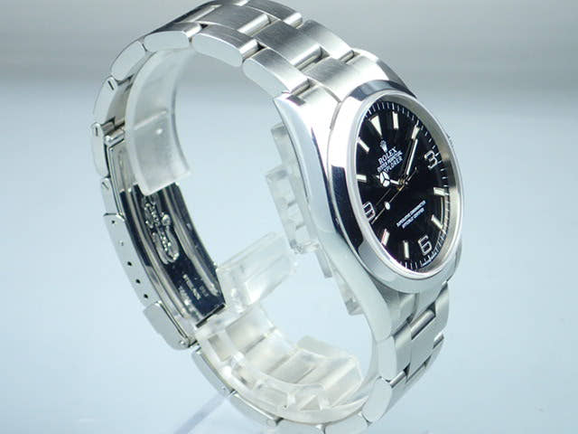 ロレックス エクスプローラーI Ref.114270 ブラック文字盤 中古 explorer-45