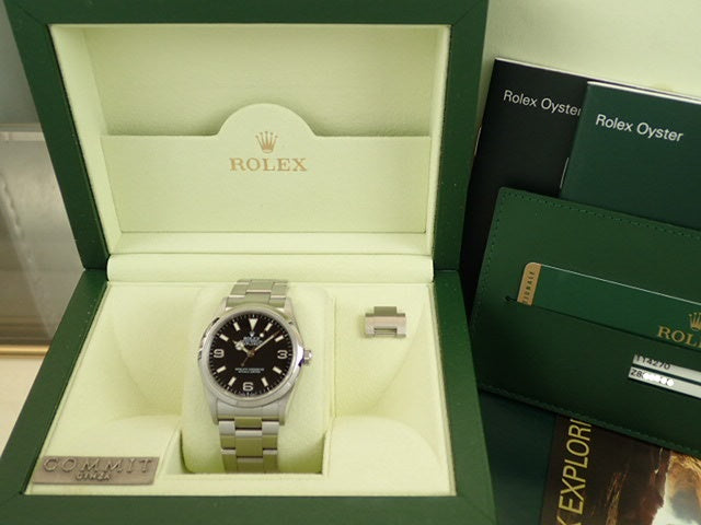 Rolex Explorer I Z Roulette Ref.114270