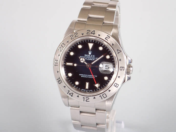 ロレックス エクスプローラーII Ref.16570 ブラック文字盤 中古 explorer-5