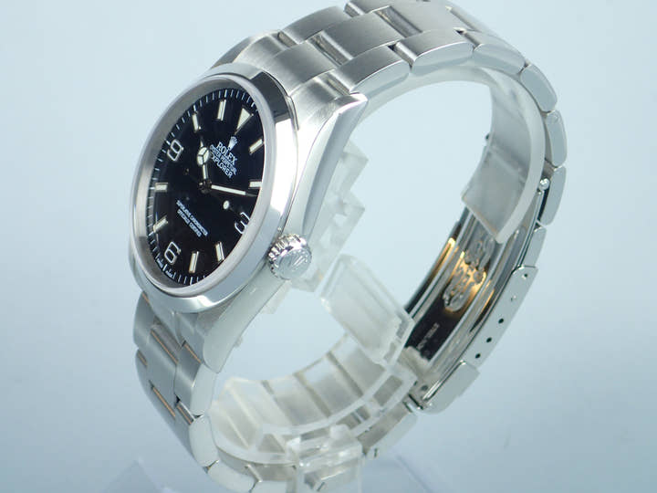 Rolex Explorer I Ref.114270 Black Dial Used explorer-50