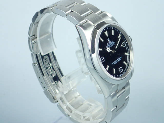 Rolex Explorer I Ref.114270 Black Dial Used explorer-50