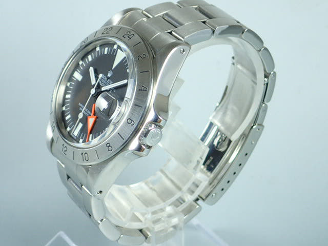 ロレックス エクスプローラーII Ref.1655 ブラック文字盤 中古 explorer-52