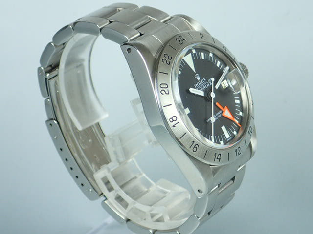 ロレックス エクスプローラーII Ref.1655 ブラック文字盤 中古 explorer-52