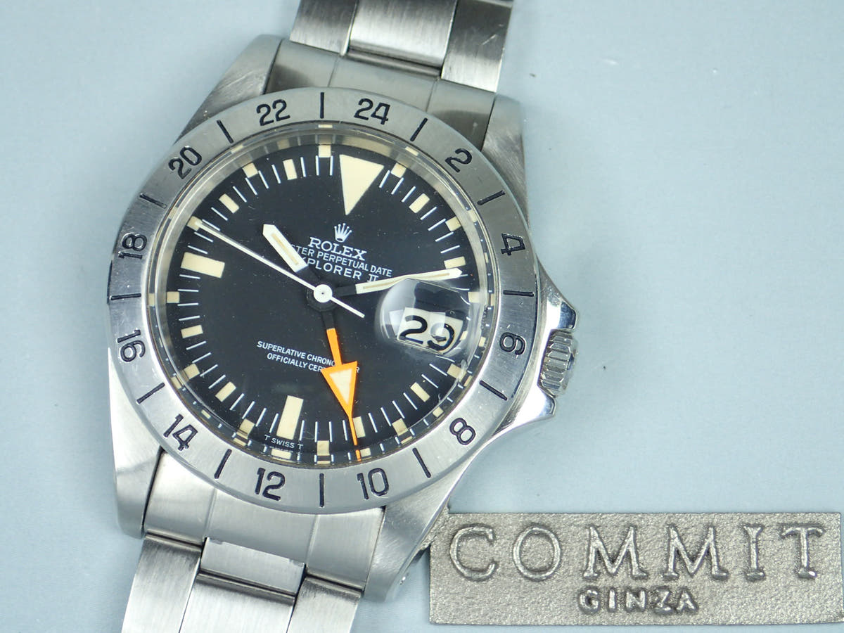 ロレックス エクスプローラーII Ref.1655 ブラック文字盤 中古 explorer-53