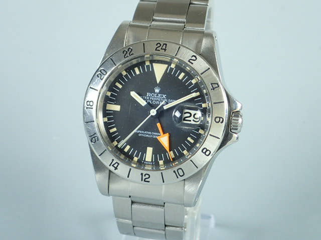 ロレックス エクスプローラーII Ref.1655 ブラック文字盤 中古 explorer-53