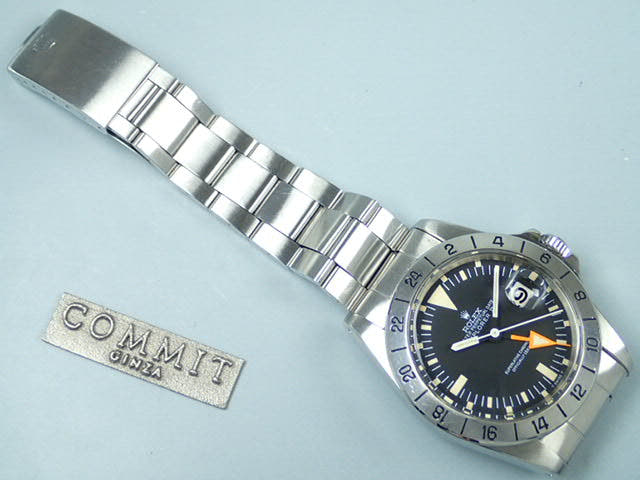ロレックス エクスプローラーII Ref.1655 ブラック文字盤 中古 explorer-53