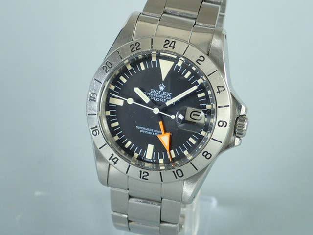 ロレックス エクスプローラーII Ref.1655 ブラック文字盤 中古 explorer-54